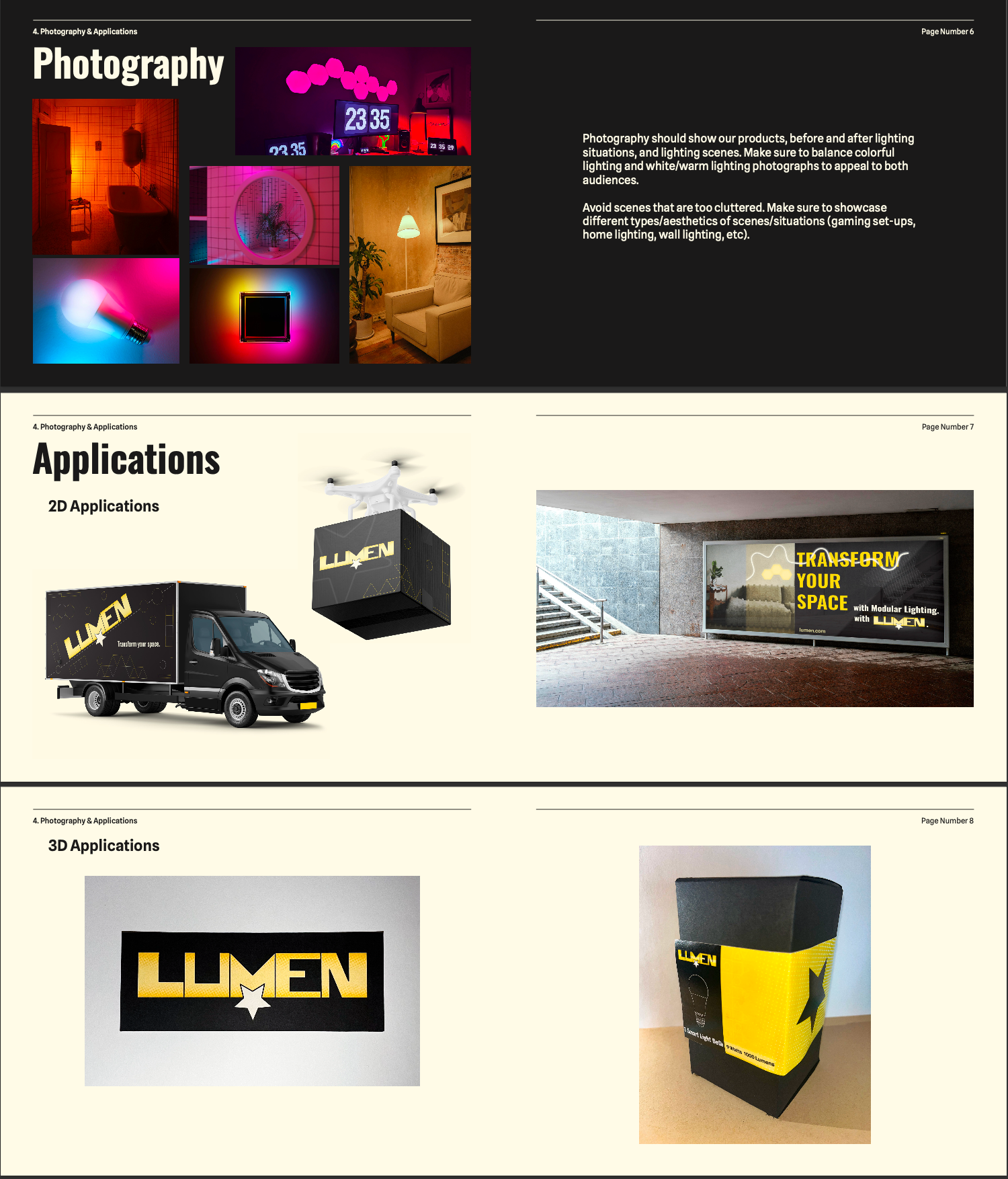 Lumen Brand Identity Pg. 3